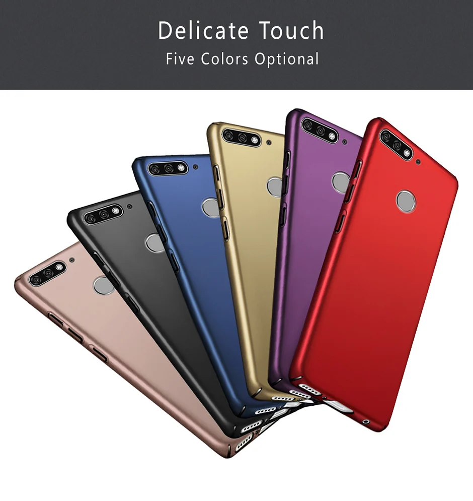 Роскошный Жесткий чехол из поликарбоната для huawei Y7 Prime чехол huawei Y7 чехол для телефона чехол s для huawei Y 7 Y7 Prime y7 задняя крышка