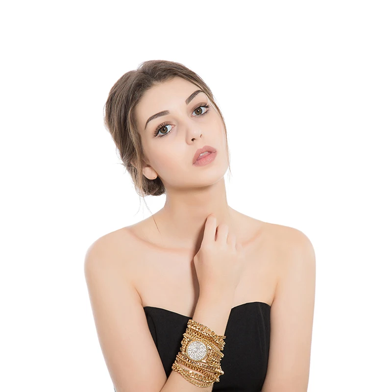 Новое поступление 2017 имитация наручных часов стильный регулируемый браслет с