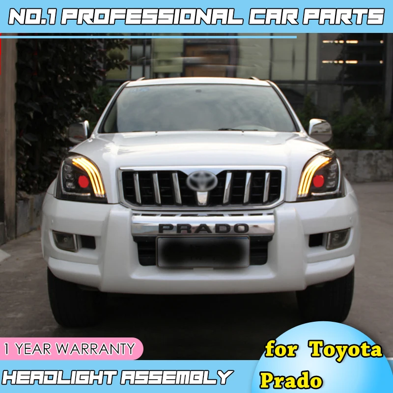 Автомобильные аксессуары налобный фонарь 2003-2009 для Toyota Prado все светодиодный