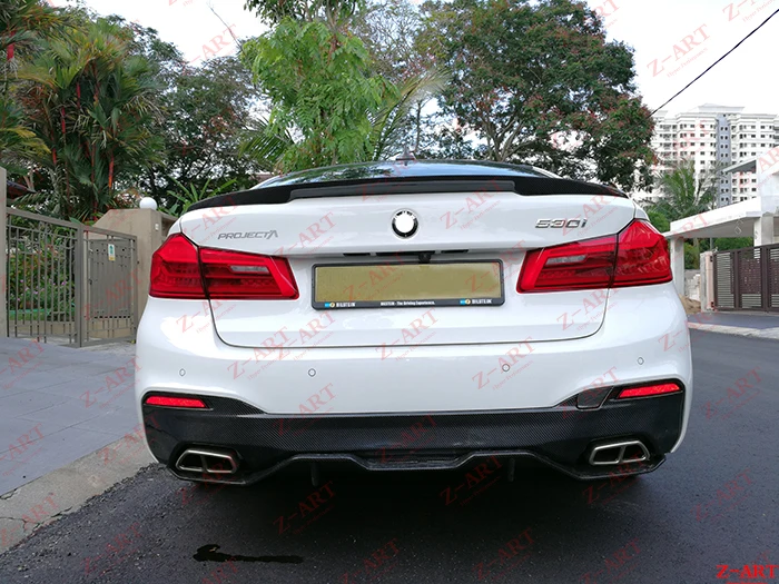 Z ART углеродное волокно тюнинг пакет для BMW G30 Корпус обтекаемой формы набор Все