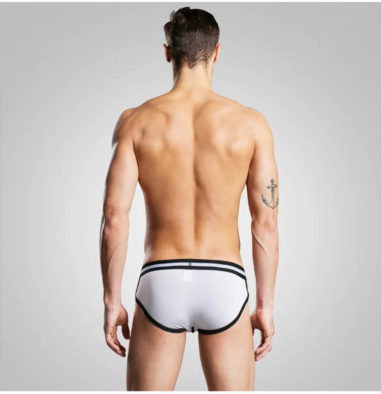 Дизайнерское сексуальное мужское нижнее белье с низкой талией дышащие мужские