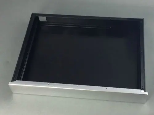 Предусилитель шасси корпус DAC Алюминий чехол Сделай Сам W430* H62* D308mm