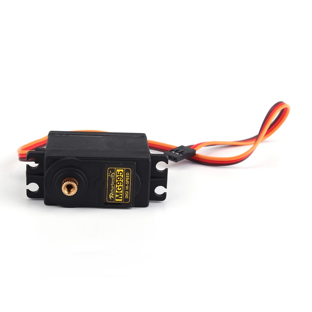 1 шт./лот MG995 55g металлические шестерни цифровой RC сервомотор с высоким крутящим