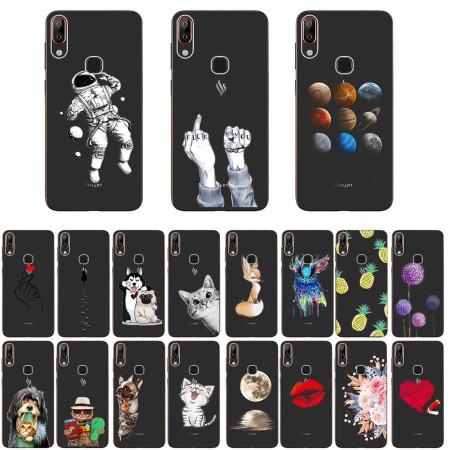 For BQ Vsmart Active 1 Plus 6.18 inch Case Silicone TPU Soft Phone for Joy Back Cover | Мобильные телефоны и аксессуары