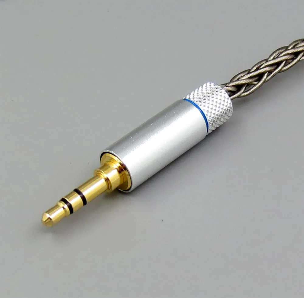 LN006293 CYH-никласом MMCX 8 ядер кабель для наушников для Shure se535 se846 в ухо 5 на возраст 6, 8, 10, 12 лет 20 BA