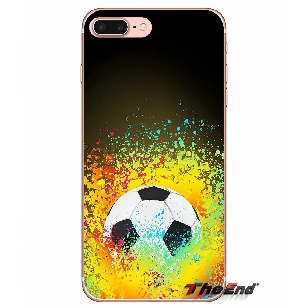 Для Huawei G7 G8 P7 P8 P9 Lite Honor 4C 5X 5C 6X Mate 7 8 9 Y3 Y5 Y6 II 2 Pro 2017 силиконовый чехол для футбольного