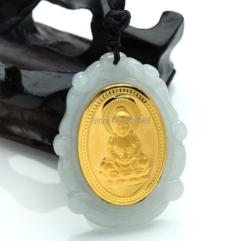 Подлинный нефритовый благородный кулон Guanyin для мужчин|pendant|pendant menpendant jade |