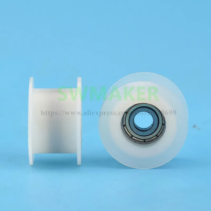 

5*23*13.5mm 3D printer, H groove, belt pulley, I rubber, embedded 695 bearing pulley