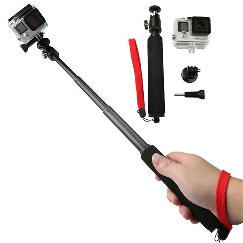 Selfie Stick for Xiaomi Yi 4k Monopod Handheld Pau De Palo For Gopro Hero 4 3 2 Xaomi Sj4000 Action Camera Accessories | Электроника