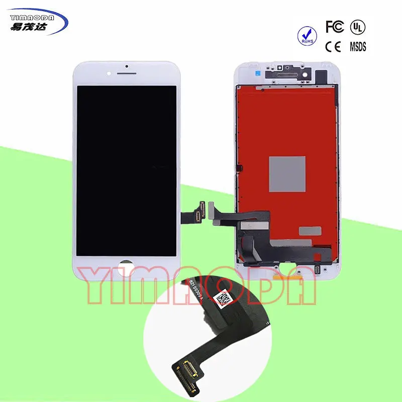 5 шт./лот Оригинал Новое Качество AAA ЖК для iPhone 7 Дисплей С Сенсорным экраном