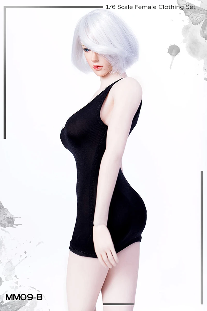 Масштаб 1/6 женские фигурки куклы сексуальная модель 2b с глубоким вырезом и