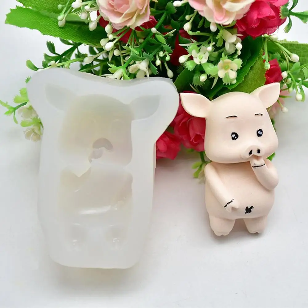 Diy Инструменты для выпечки год свиньи креативный милый Корейская силиконовая