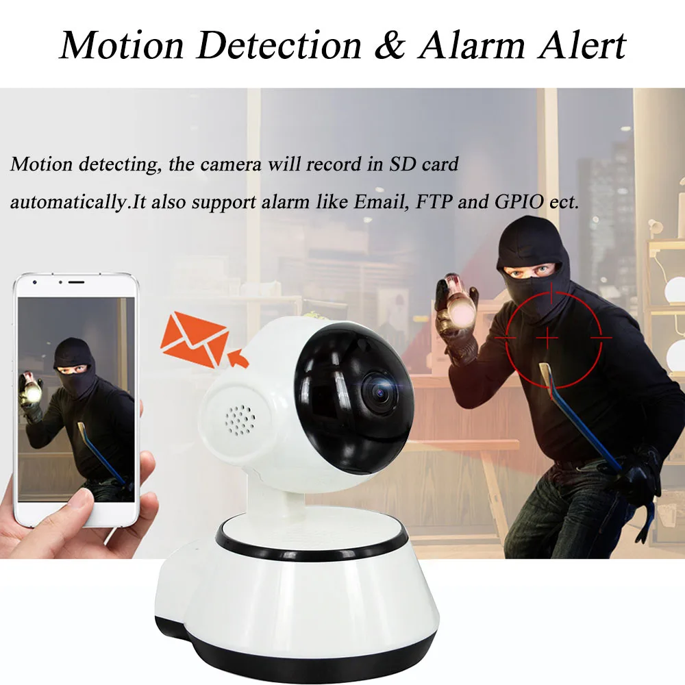 CCTV 1080P IP Камера домашней безопасности Камеры Скрытого видеонаблюдения