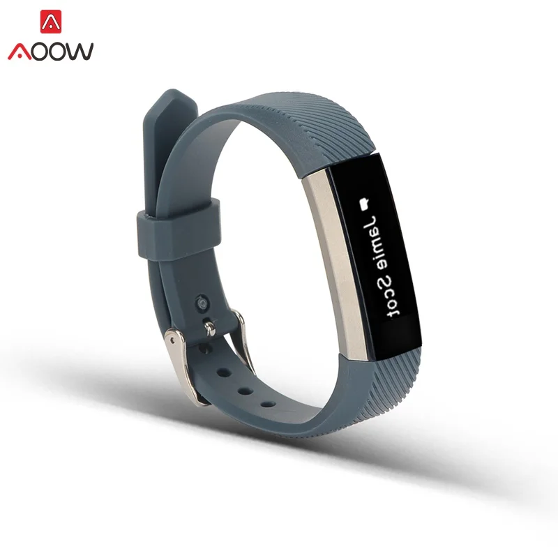 AOOW Высокое качество мягкий силиконовый регулируемый ремешок для Fitbit Alta HR Браслет ремешок браслет часы замена аксессуары