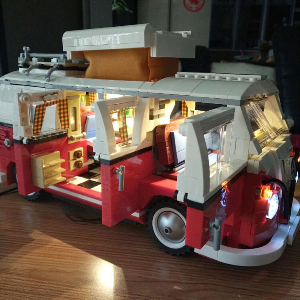 Детские игрушки декоративные светодиодные лампочки DIY Building Block модель автомобиля