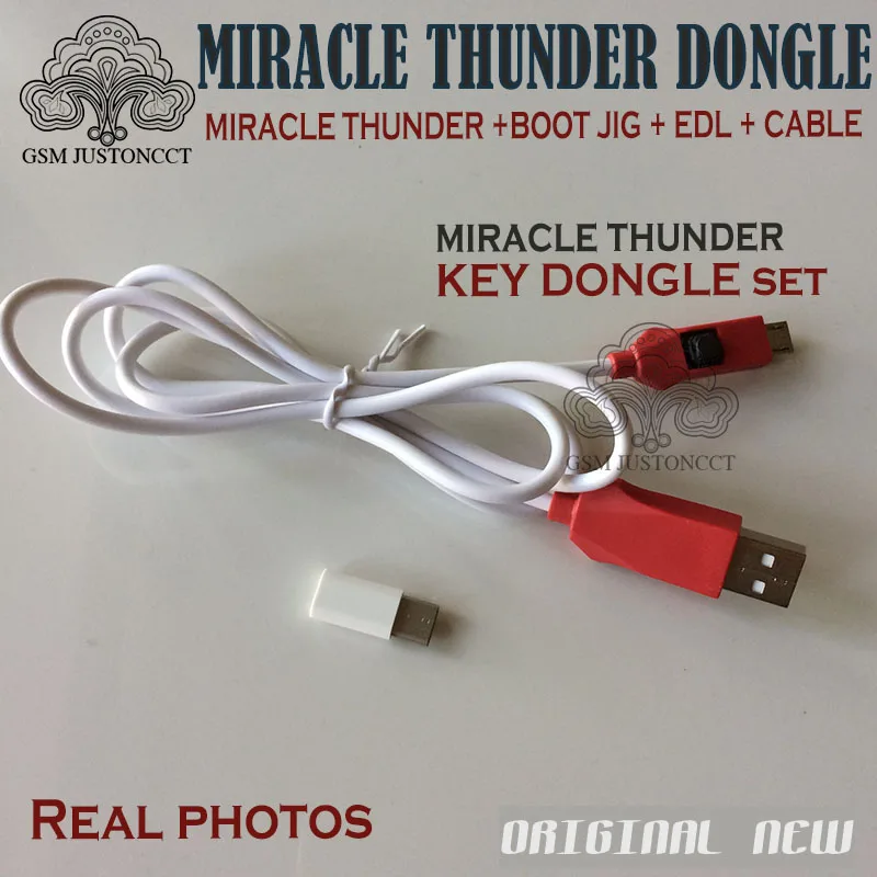 100% original new miracle key dongle / miracle thunder dongle key instead of miracle box and key