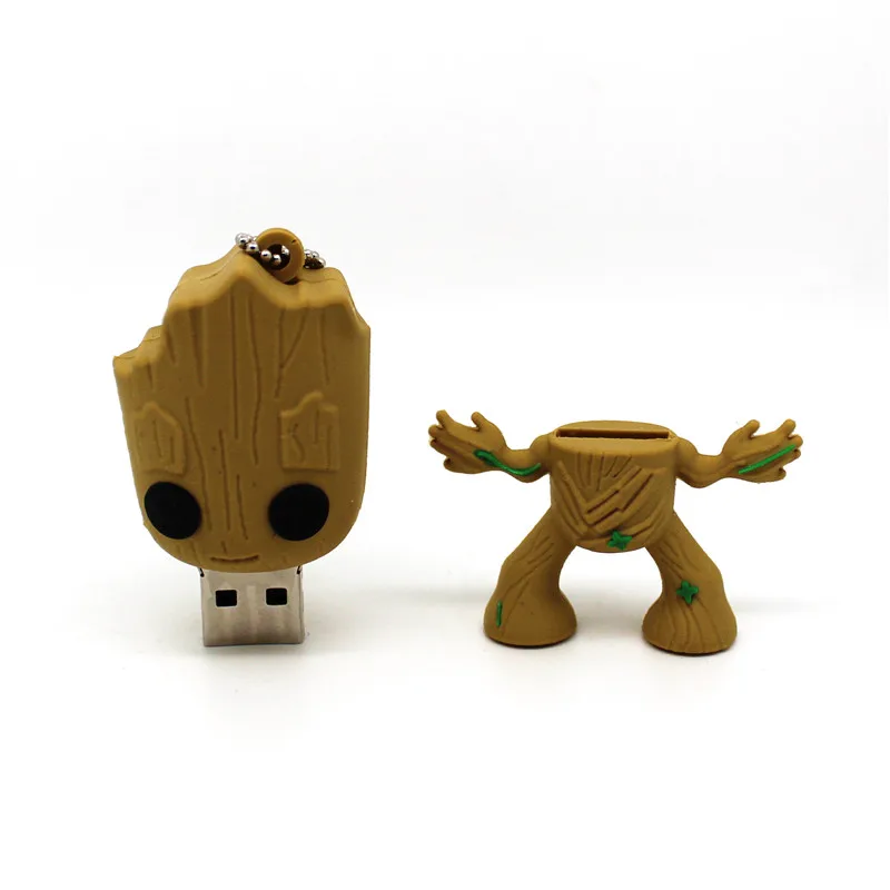 Флэш накопитель Black Panther/Groot USB 2 0 8 ГБ 16 32 64 ГБ|USB флэш-накопители| |