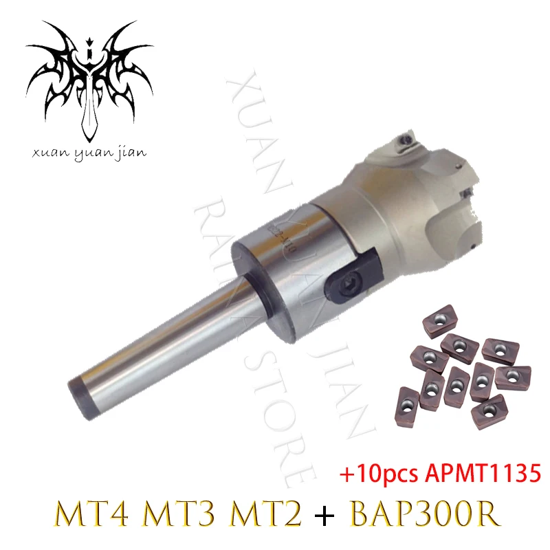 1 шт. MT3 FMB22 M12 MT2 M10 + 10 APMT1135 Combi Shell Mill Arbor Morse конический держатель инструмента для