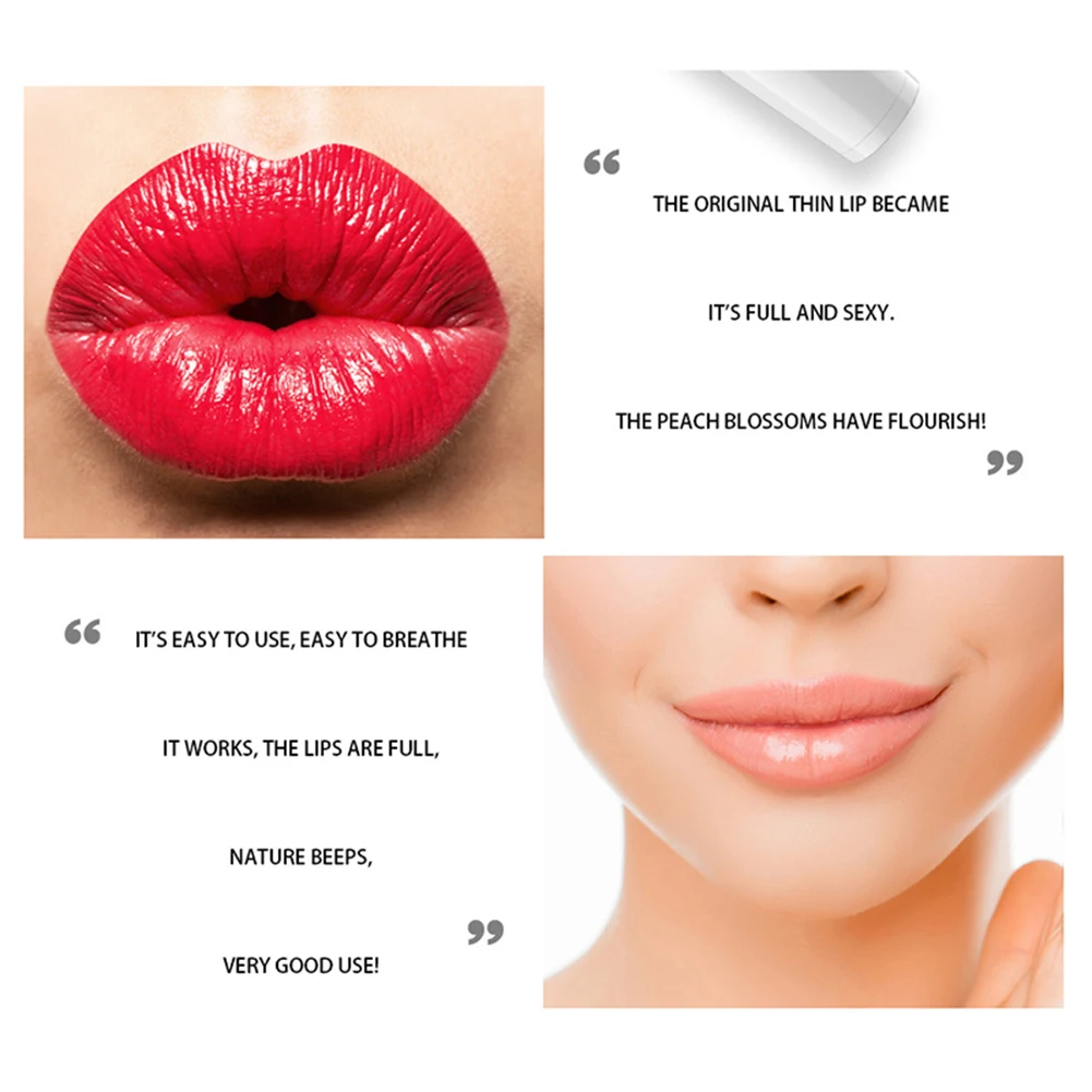 

Sexy Women Silicone Lip Plumper Device Automatic Fuller Lip Plumper Enhancer Quick Natural Lip Enhancement Enlarger Tool