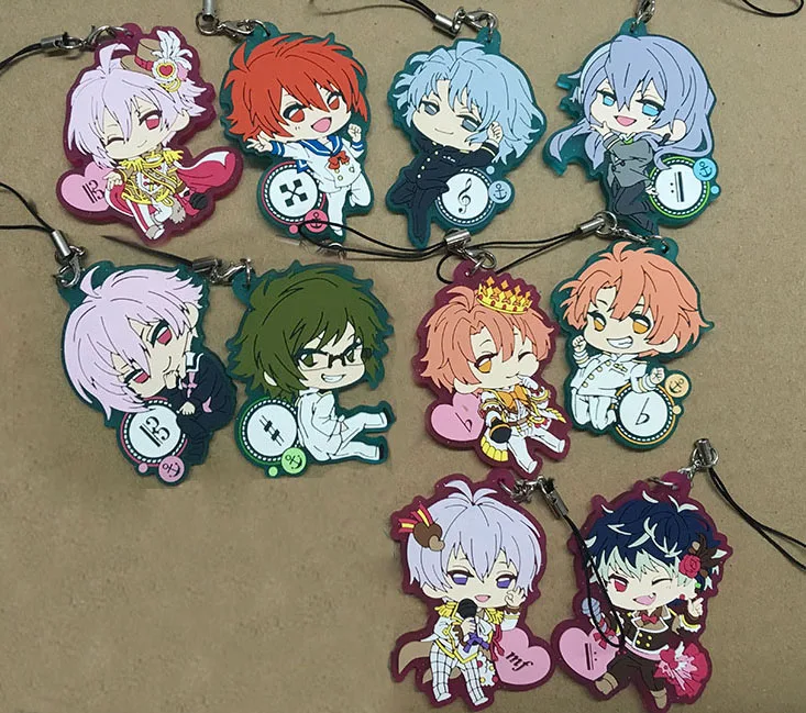 10 шт./лот Idolish7 аниме брелок IZUMI Иори Ямато Никайдо SOGO NAGI Тамаки Гаку Мицуки Осаки
