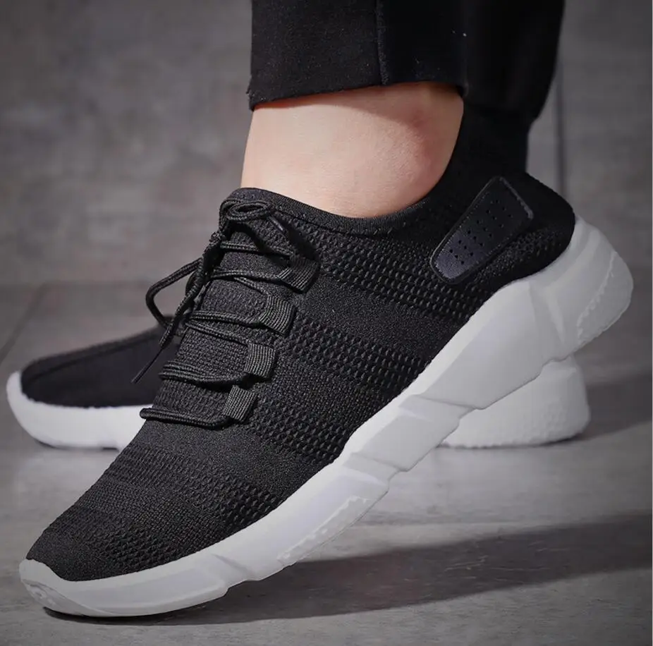 2018 Новая модная мужская обувь трендовая повседневная на плоской подошве со