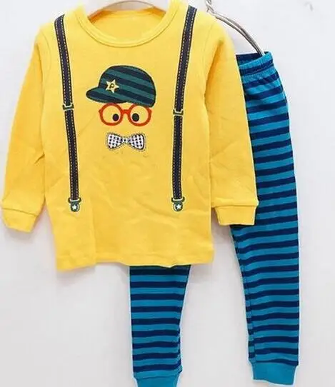 STYLE 3 Детские Топы+ штаны, пижамы детская одежда для сна с героями мультфильмов пижамы для мальчиков с изображением Капитана Америки Пижама с человеком-пауком пижамы для девочек - Цвет: STYLE 3