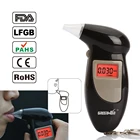 2019 Бесплатная доставка 68s цифровой ЖК-анализатор алкоголя анализатор дыхания тестер брелок звуковой сигнал для водителя