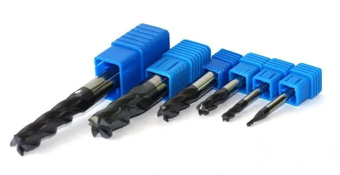 11PCSCoated Tungsten carbide end mill cutter 4 flutes D1.5 D1 D2 D2.5 D3 D3.5 D4 D5 D6 D8 D10 CNC Milling Tools | Инструменты