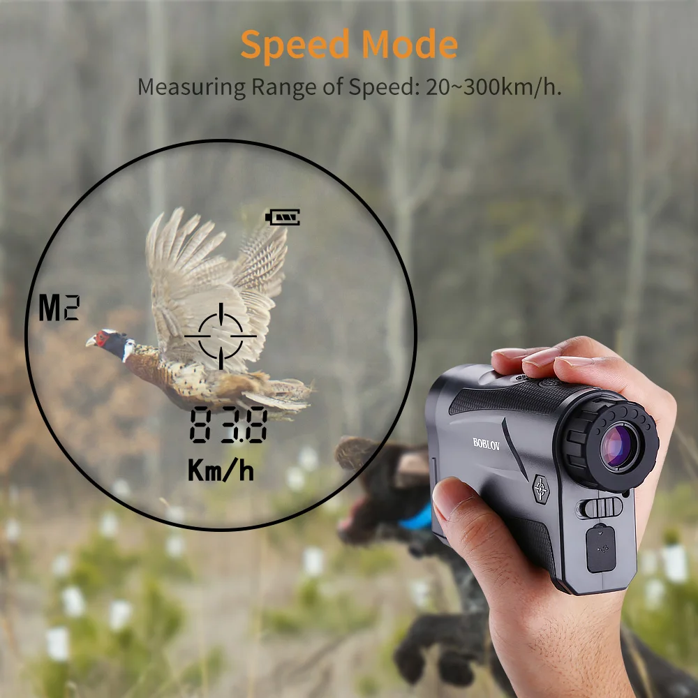 Boblov Rangefinder LF1000S 1000M 6x Optical Jolt Reminder Golf Laser Speed Distance Meter Measure For Hunting Range Finder | Инструменты
