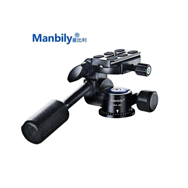 Manbily VH 40 Профессиональный Камера штатив наклонная головка двухмерный Pan головки