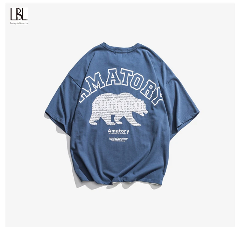 LBL Европа и Соединенные Штаты тренд прогулки большой медведь печати свободный