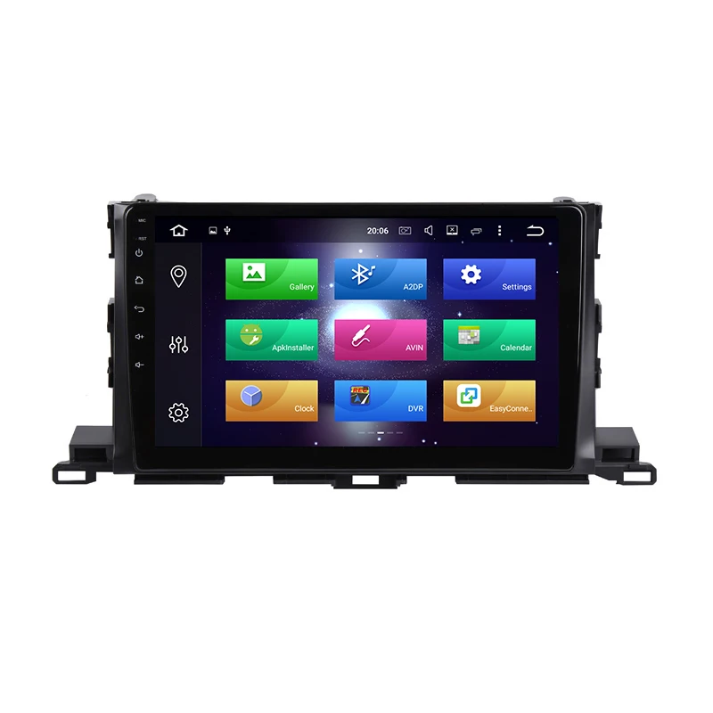 Aoluoya 4G RAM 32GB ROM Восьмиядерный Android 8 0 автомобильный DVD GPS навигационный плеер для Toyota