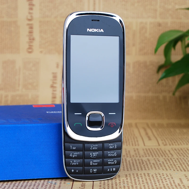 Разблокирована 7230 оригинальный Nokia мобильный телефон 3.2MP камера дешевый сотовый