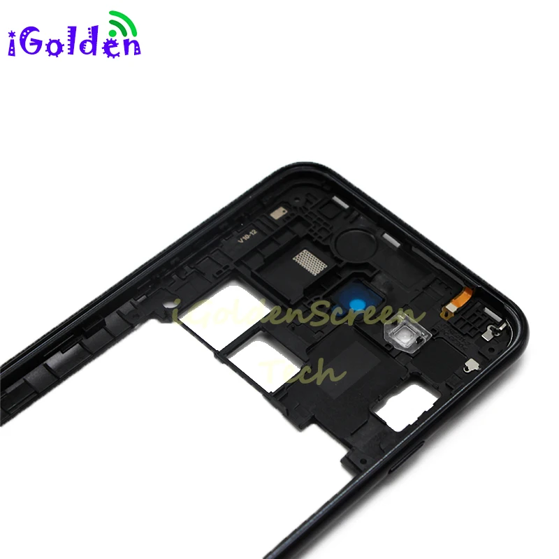 Оригинал для Samsung Galaxy J7 Neo SM J701M J701 средняя рамка Корпус пластина с задней камерой