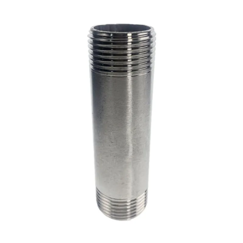 Male Length Straight Nipple Joint Pipe Connection 304 Stainless Steel connector Fittings|Фитинги для труб| |