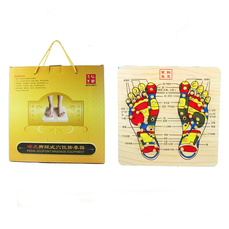 Healthsweet педаль акупунктурный аппарат для массажа ступней Acupressure рефлекторный