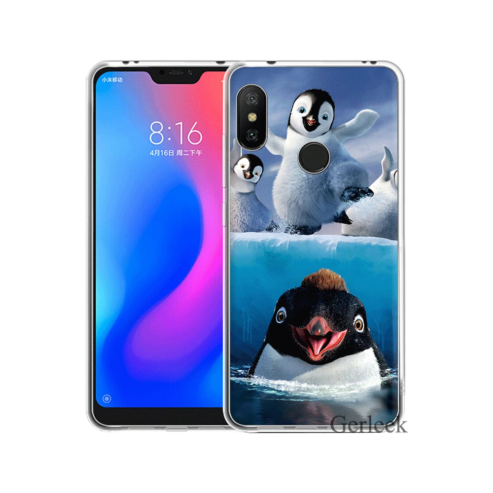 Жесткий чехол Desxz Arctic Penguin для Redmi Note 7 6 Pro 6A 5A 5 Plus 4X 4A GO S2|Чехлы-накладки| |