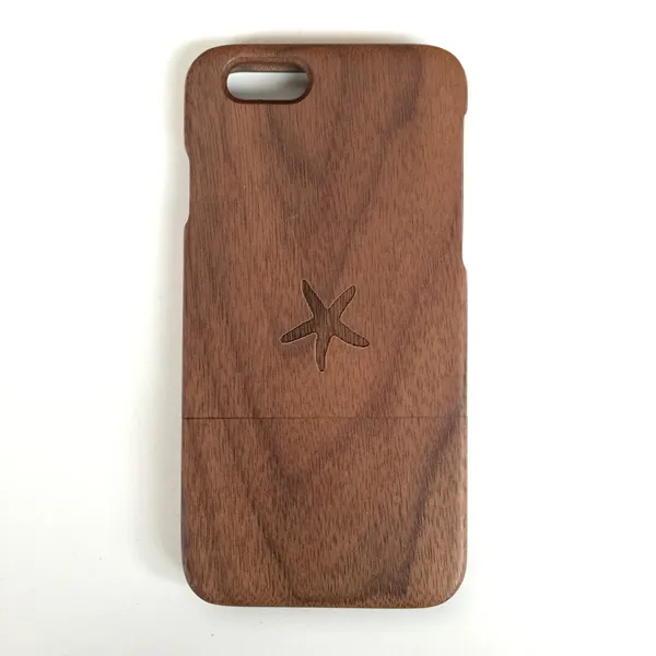 Оригинальный Деревянный чехол для 6g/6s Bamboo Задняя крышка батареи 6G Корпус
