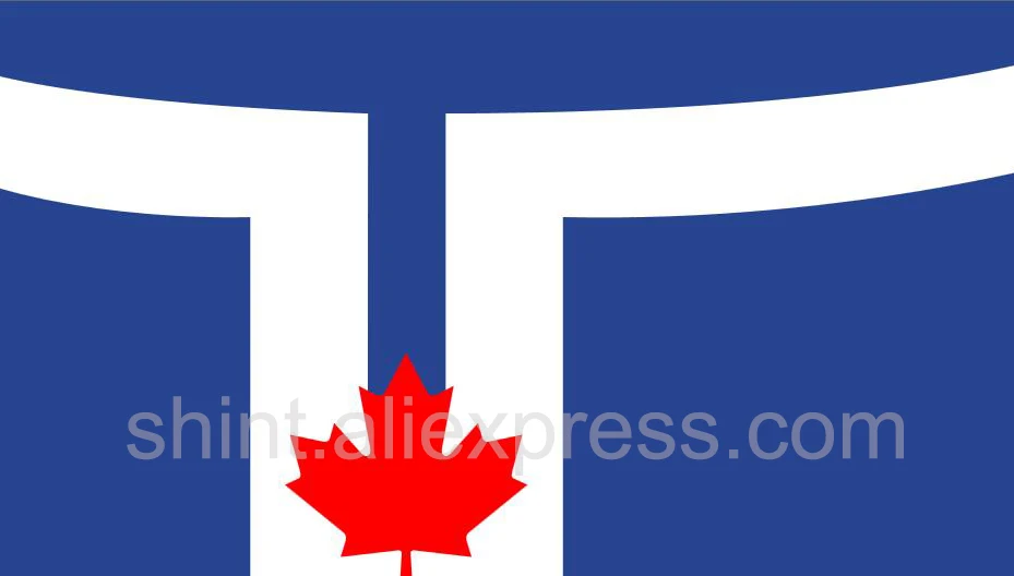 

Канада Toronto флаг 3ft x 5ft полиэстер баннер Летающий 150*90 см пользовательский открытый