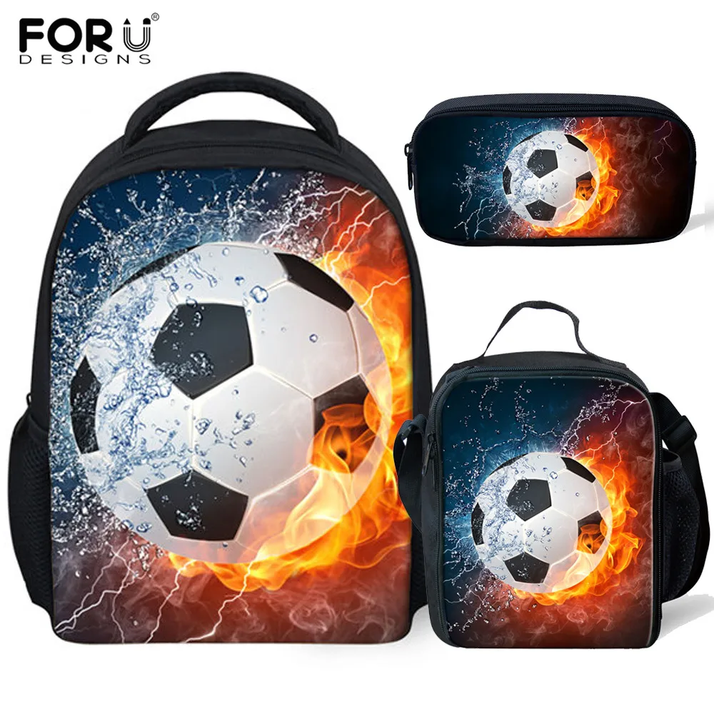 FORUDESIGNS 3 шт./компл. школьные ранцы с шариками для мальчиков Детский рюкзак