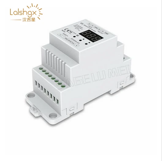 Высокое качество DC5V 12V 24V DMX512 сигнал SPI сигнальный преобразователь контроллер dmx декодера поддержка 6803/8806/2811/2812/2801/3001/9813 IC