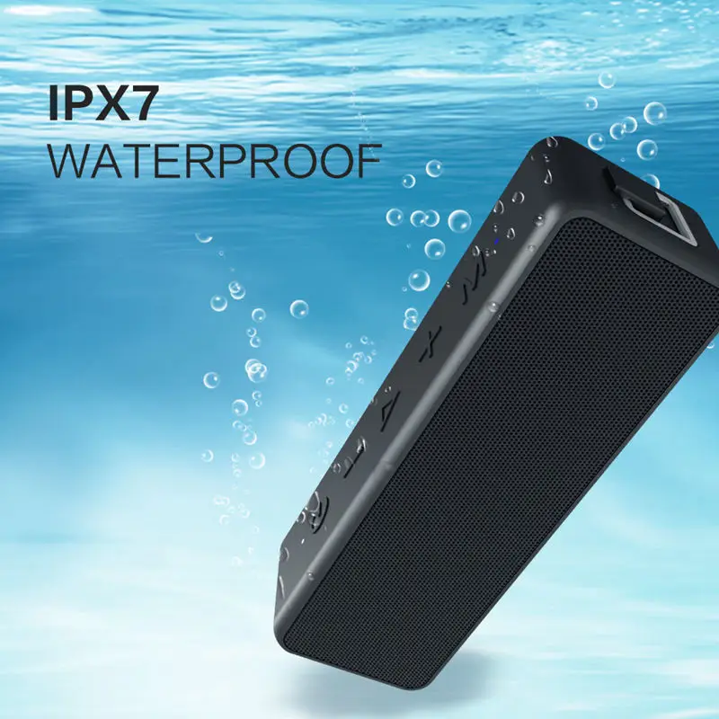 Tws Bluetooth колонки 20 Вт портативный беспроводной динамик V5.0 с громким стереозвуком