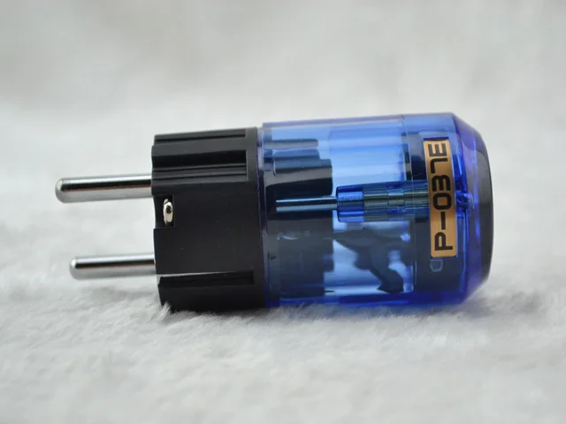 2 шт. родиевое покрытие p037e P 037E евро штепсельная вилка Schuko HIFI Conenctor|power plug|schuko plugplug