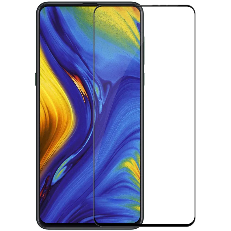 Black Xiaomi Mix 3 стекло CP+ Nillkin полное покрытие закаленное стекло Mix3 защита экрана против царапин Nilkin для Xiaomi Mix 3 2.5D стекло - Цвет: Black