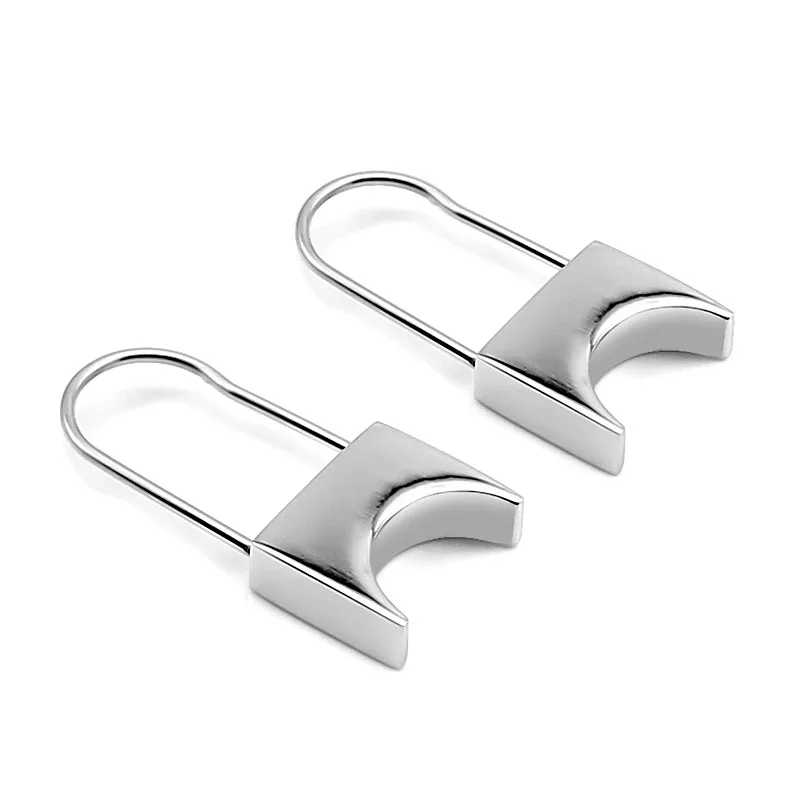 Metal Big Fashion Retro Ladies Boys Earrings Geometric Style Key Pendant Earring For Women Unique Gift Engagement Jewelry