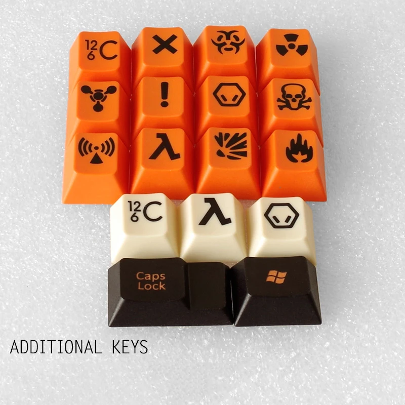 125 клавиш Углеродные Sub оригинальные Высота PBT Keycaps для вишни 3000 3494 Filco