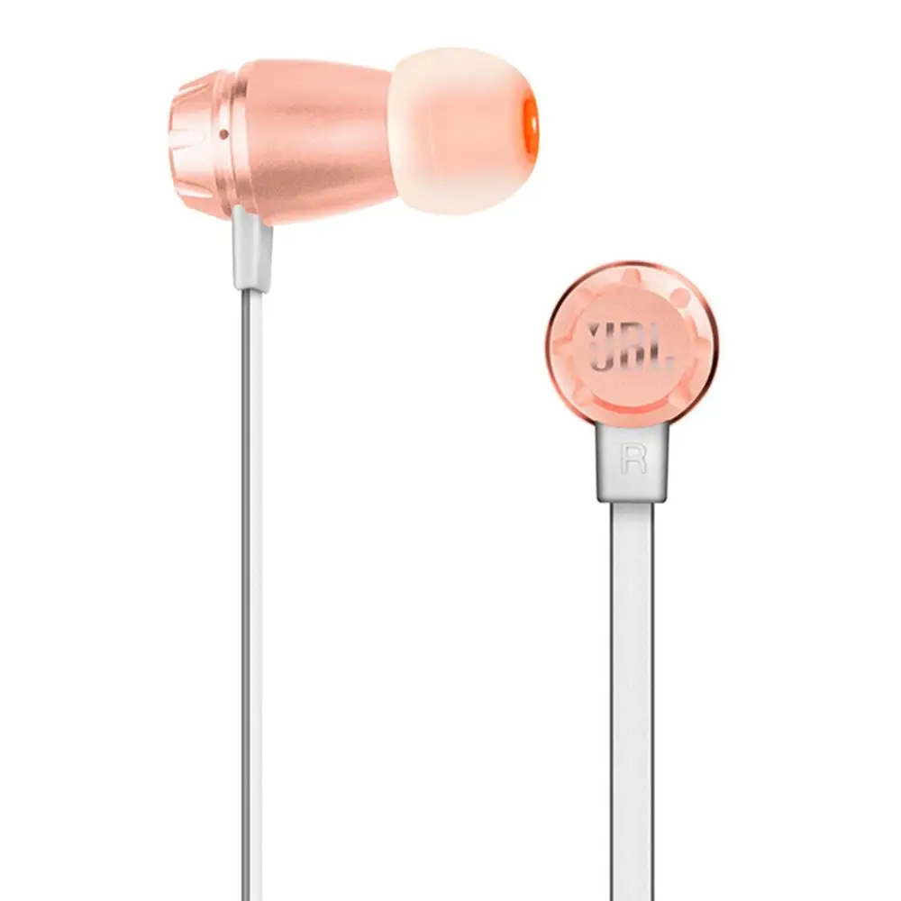 JBL T380A двойные динамические наушники-вкладыши 105dB HIFI наушники с микрофоном 3 5