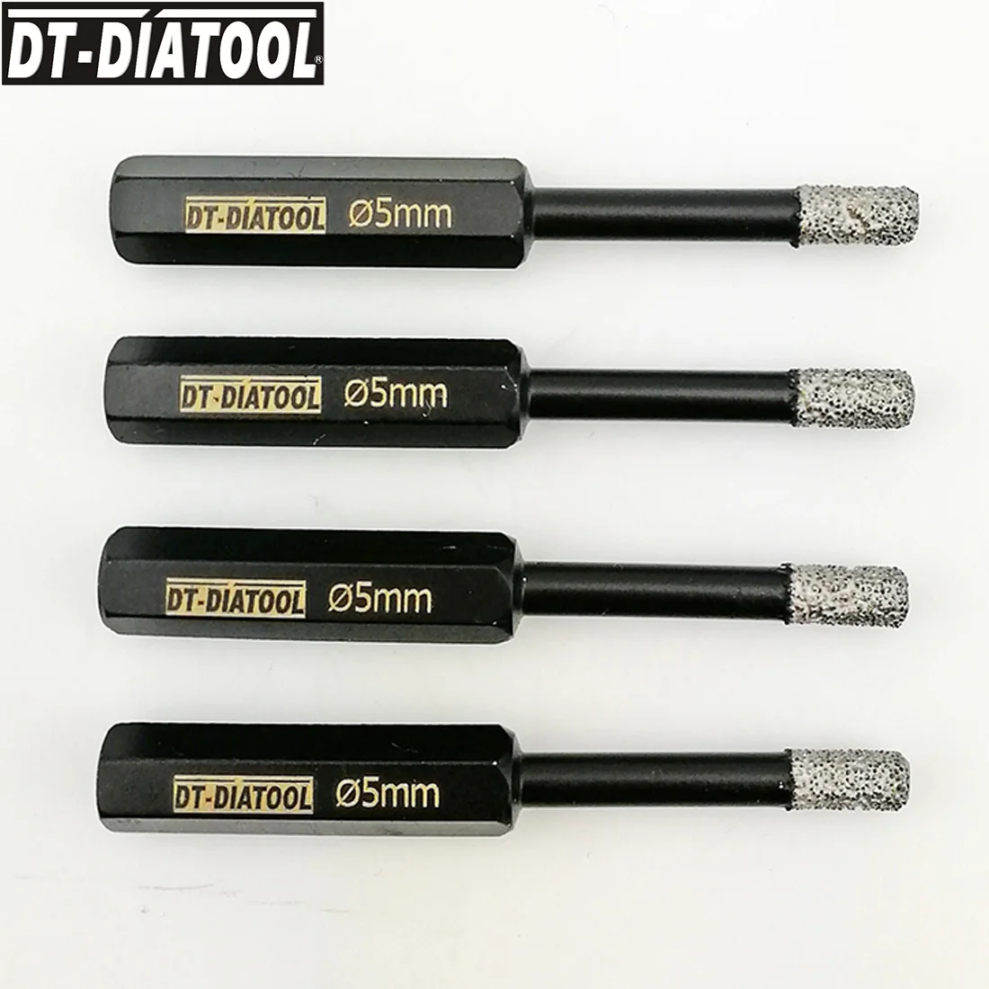 DT DIATOOL 4 шт./компл. алмазные сухие буровые коронки многоцелевой сверло буровое