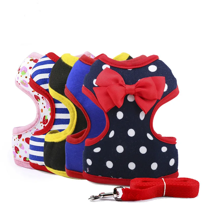 Vest type dog cowboy traction rope pet straps walking chain tidy chest summer goods |