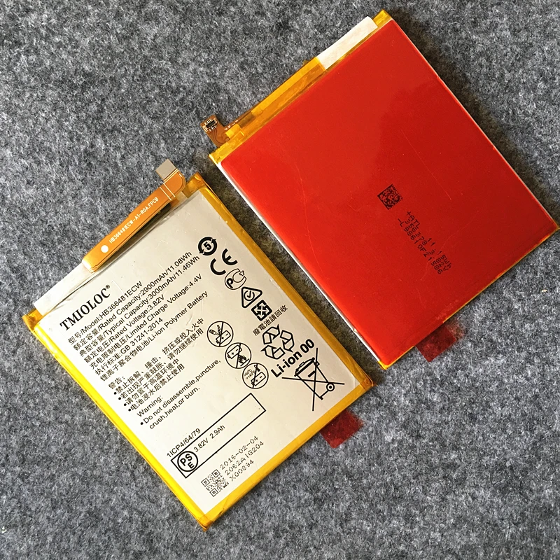 HB366481ECW 3000 мА/ч, Батарея для huawei P9 EVA-L09 L19 L29/G9 lite VNS-AL00/P9 Lite VNS-L31 VNS-L21 VNS-L22 L23 L53